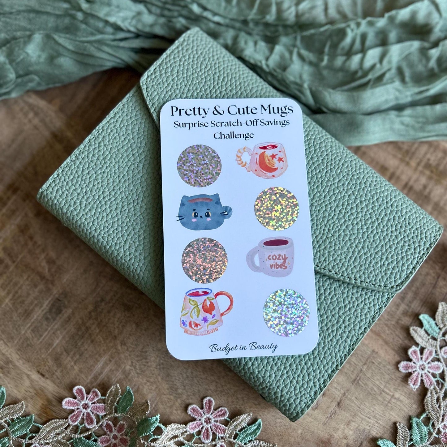 Cute Scratch Off Saving Challenges 1.2 | Budget Cash Stuffing
