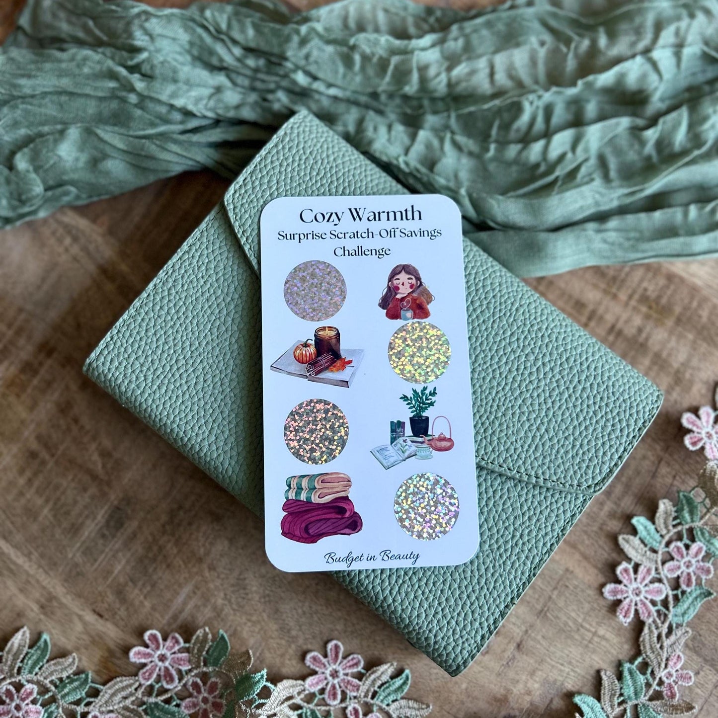 Cute Scratch Off Saving Challenges 1.2 | Budget Cash Stuffing