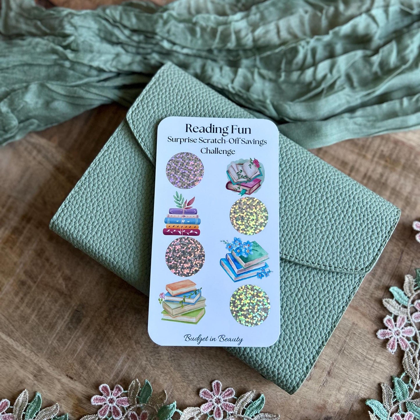Cute Scratch Off Saving Challenges 1.2 | Budget Cash Stuffing