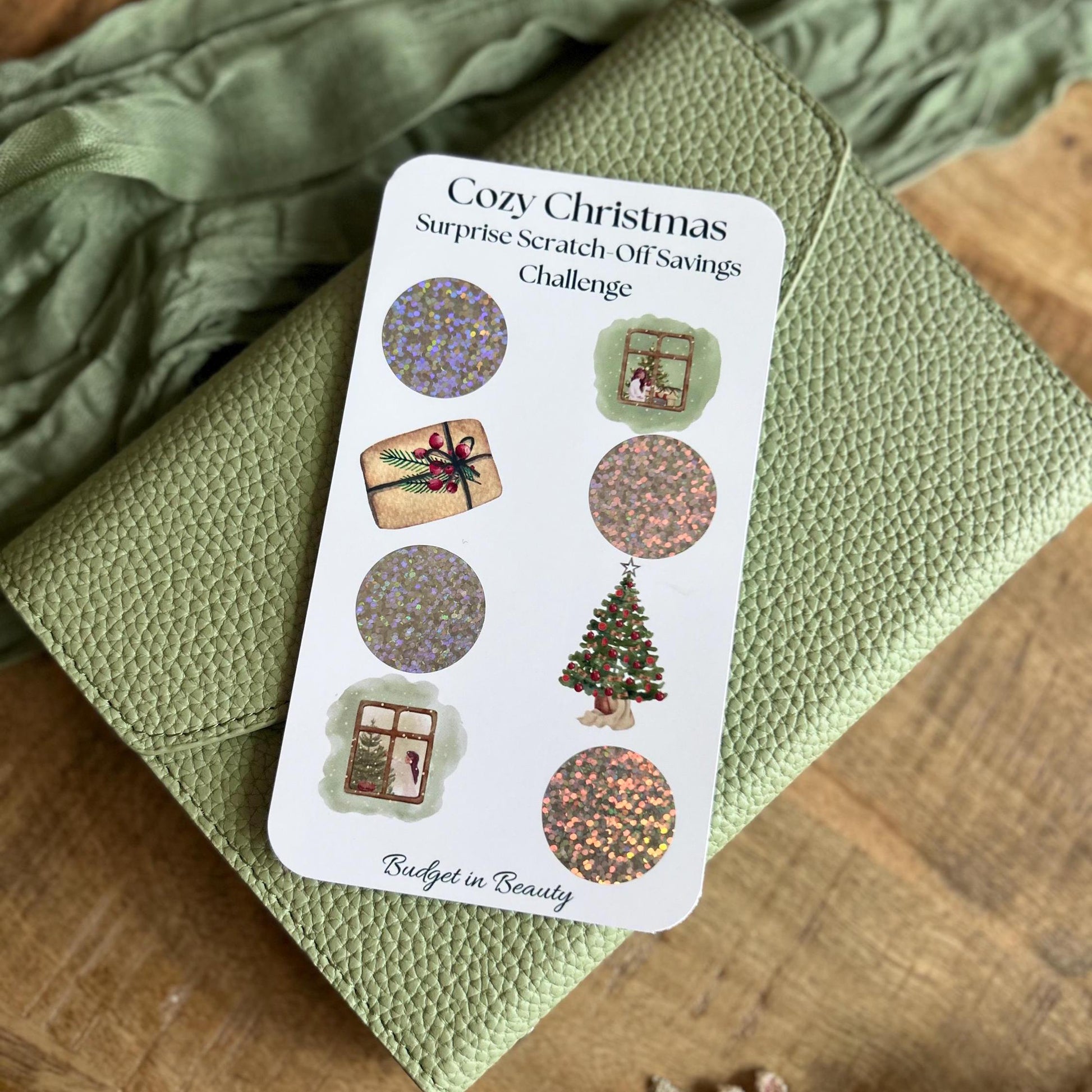 Cute christmas scratch off saving challenges. Budget cash stuffing