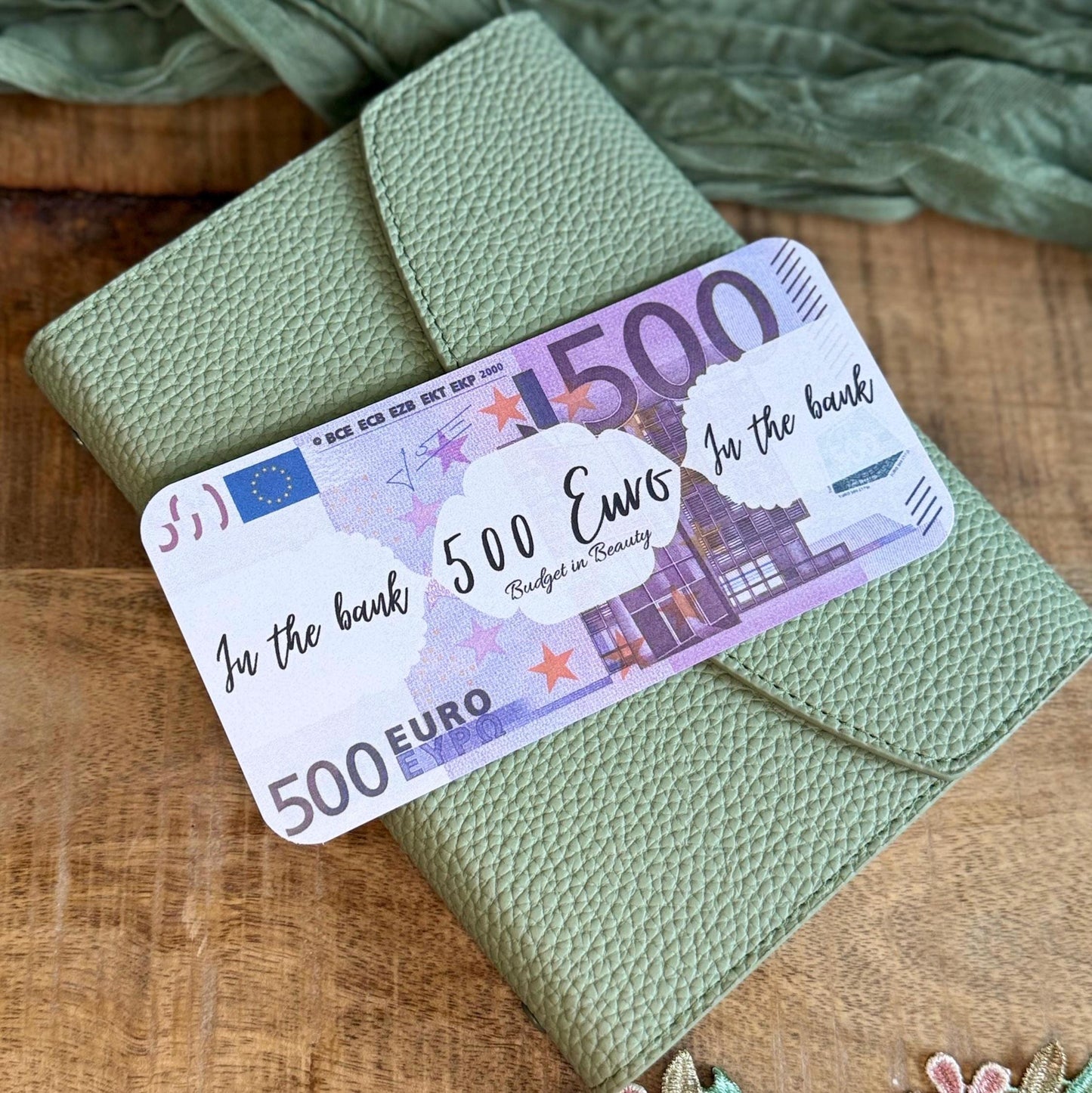 Money-Like Placeholders for Cash Stuffing | A6 Sized Placeholders
