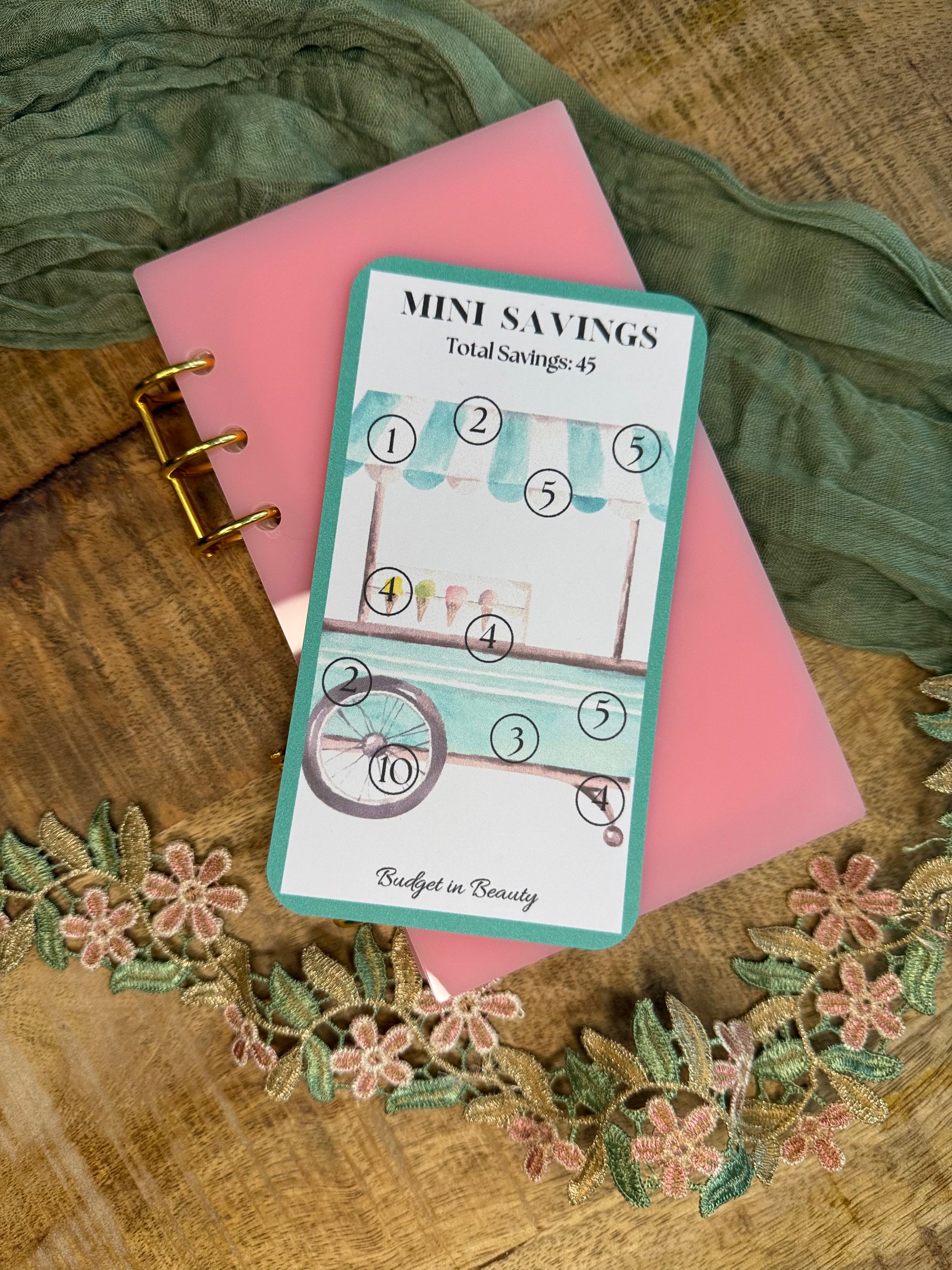 The Mini Savings Challenge. Low Budget Goals Savings