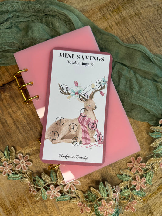 The Mini Savings Challenge. Low Budget Goals Savings