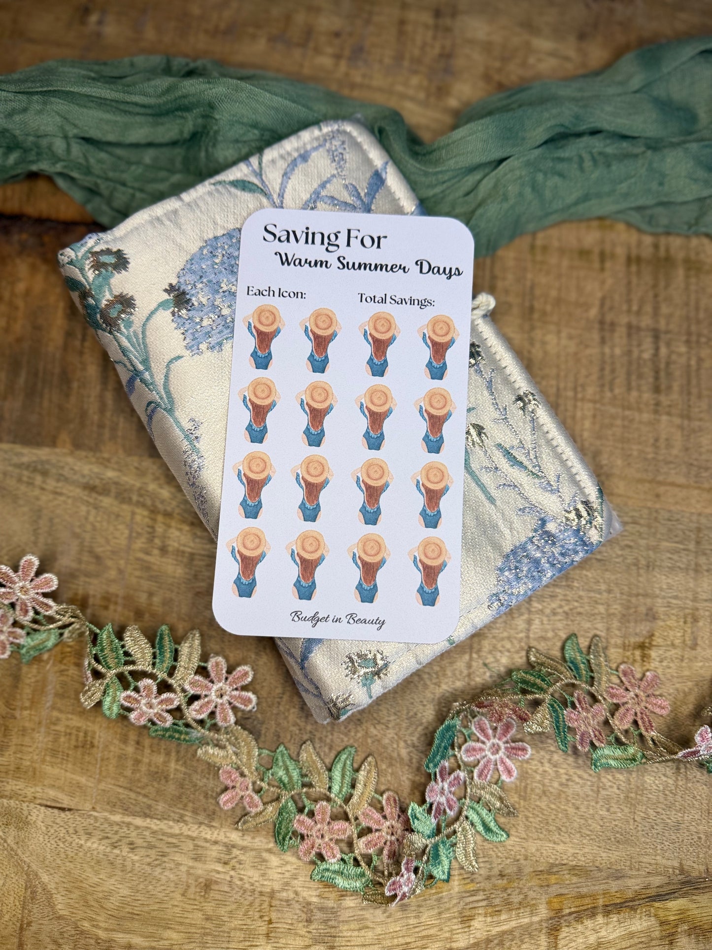Cute Summer Saving Challenges | Budget Goals Cash Stuffing